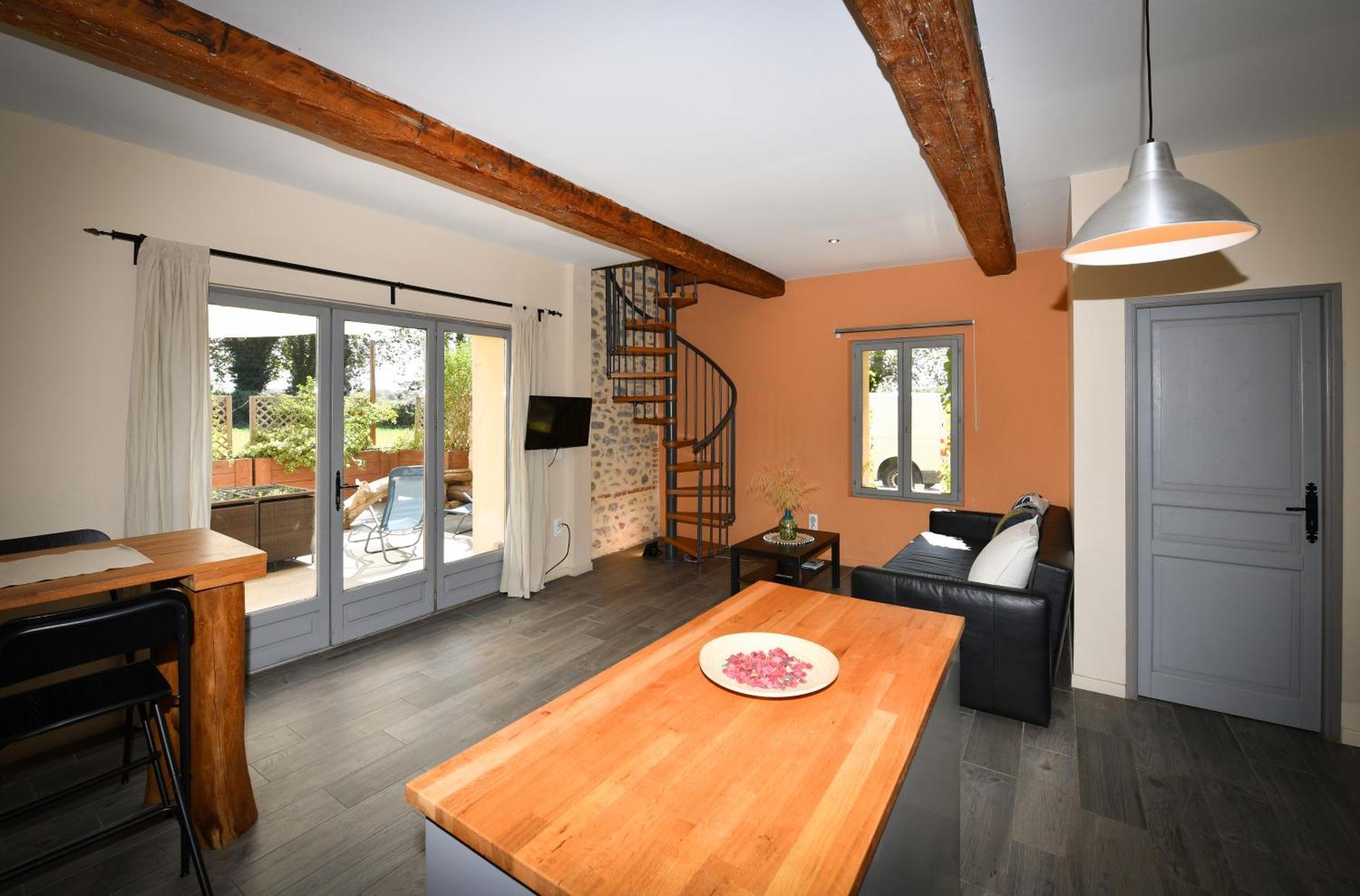 Les Appartements Du Mas Riols サン・シプリアン 部屋 写真