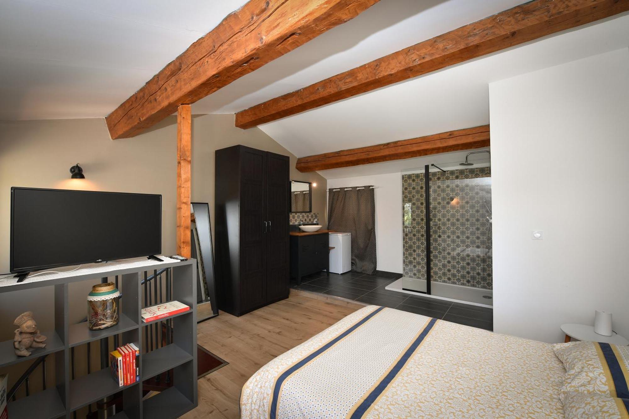 Les Appartements Du Mas Riols サン・シプリアン 部屋 写真